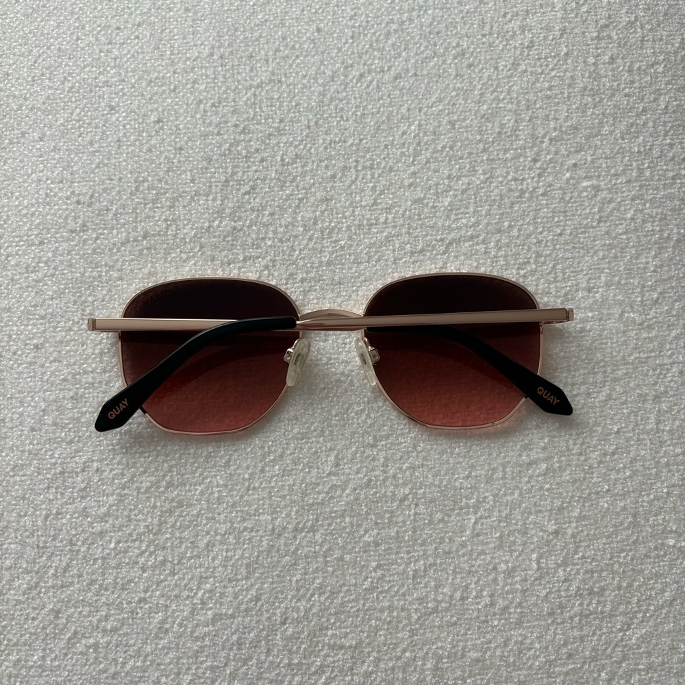 Quay Australia Rose Gold Sunglasses - Picture 2 of 4
